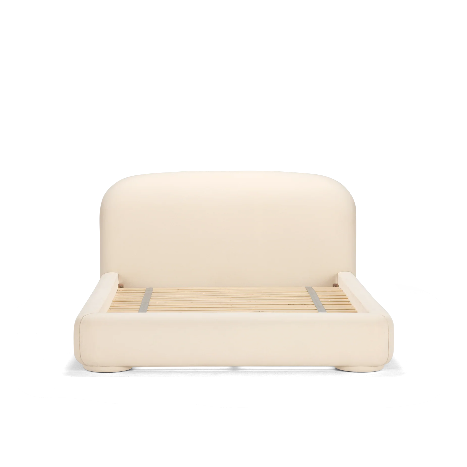 Lull Queen Upholstered Bed - Hamptons Oat