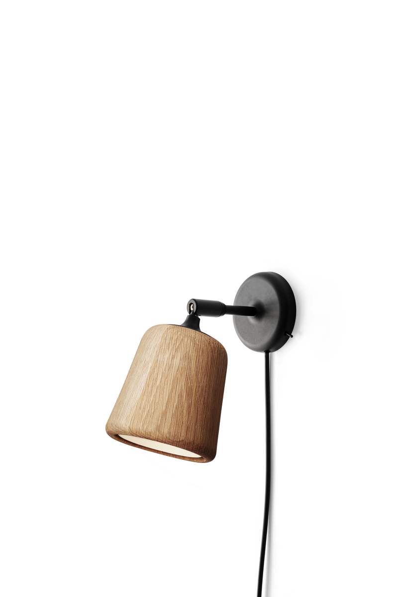 Material Wall Lamp - Natural Oak