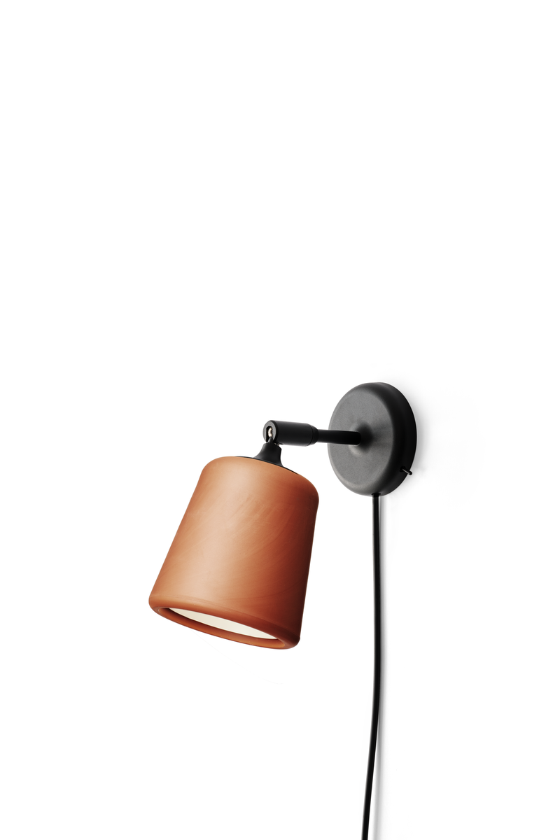 Material Wall Lamp - Terracotta