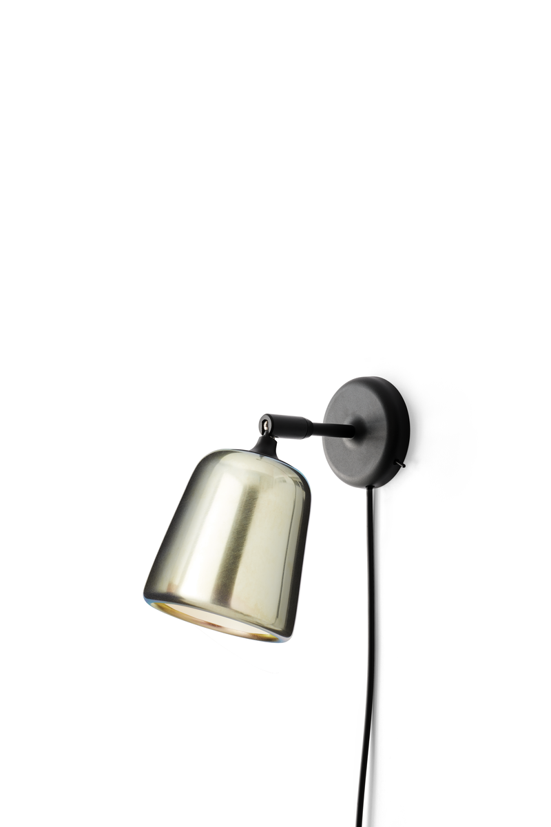 Material Wall Lamp - Yellow Steel