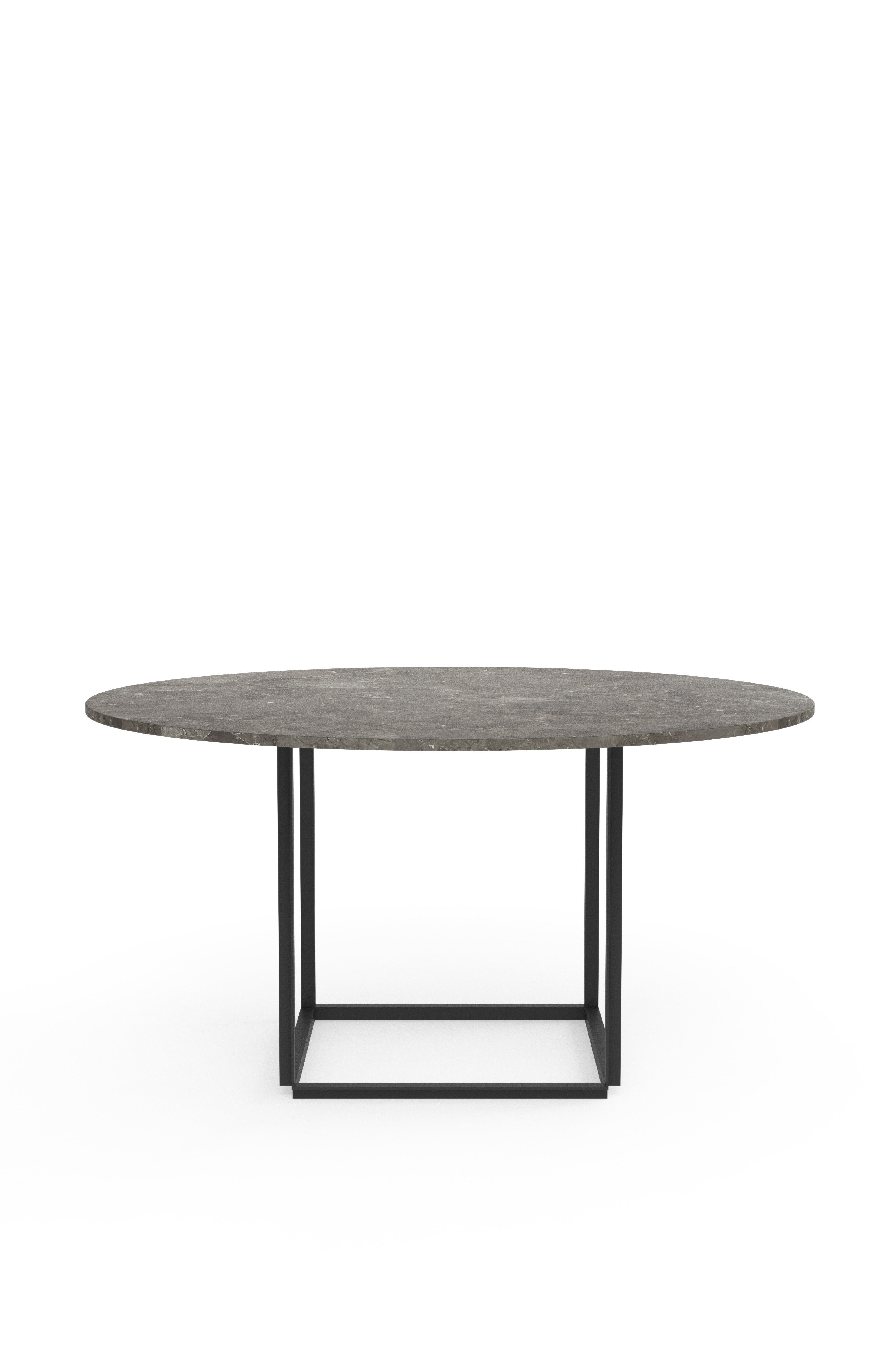 Florence Dining Table 145 cm - Gris Du Marais Marble