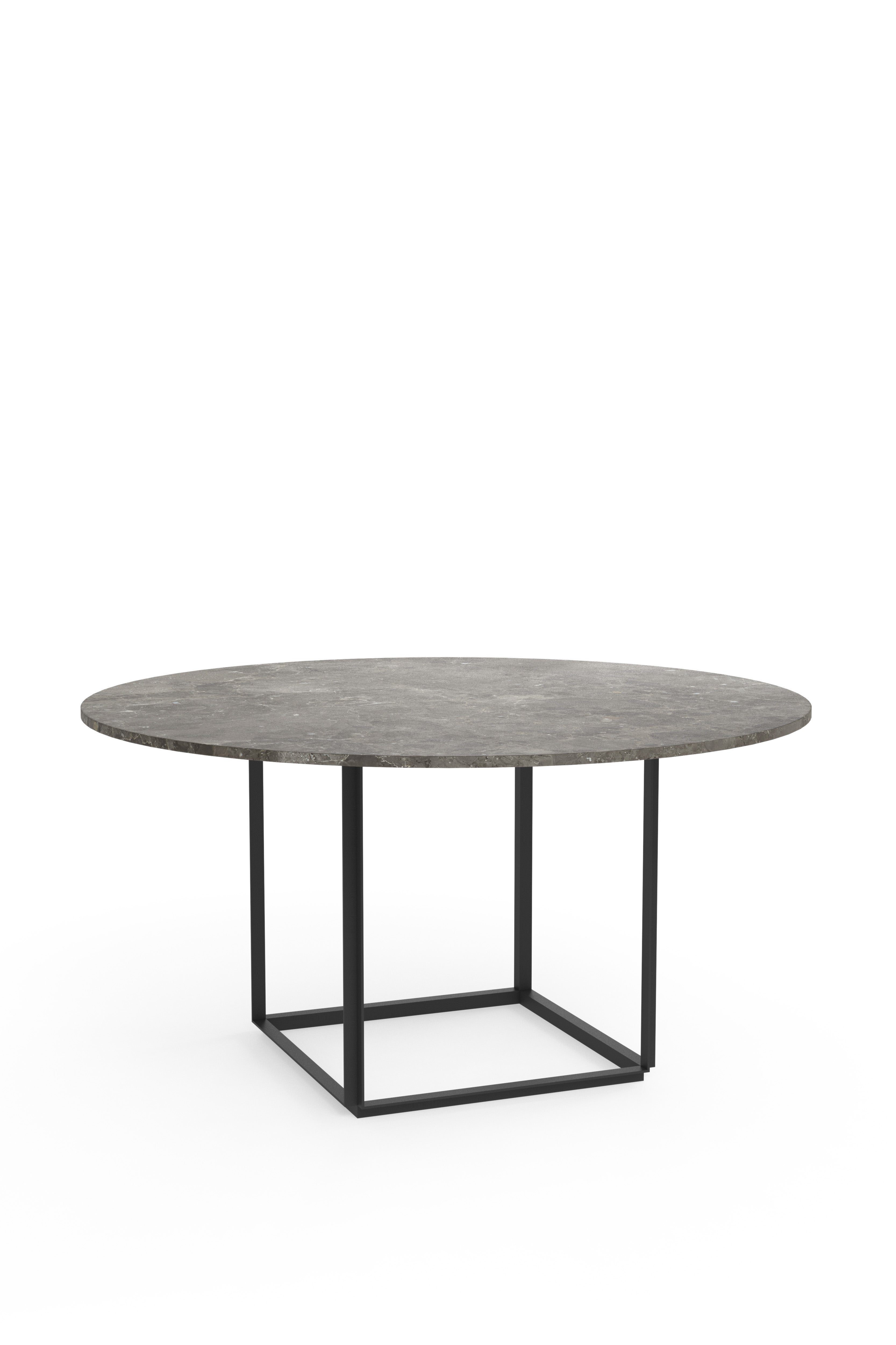 Florence Dining Table 145 cm - Gris Du Marais Marble