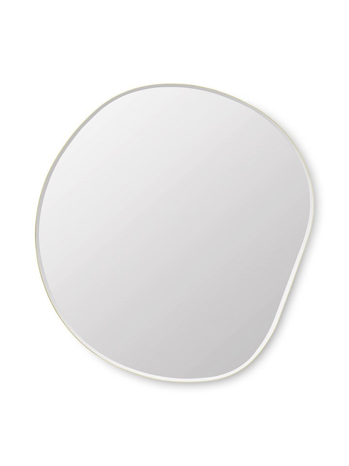 Pond Mirror XL - Dark Chrome