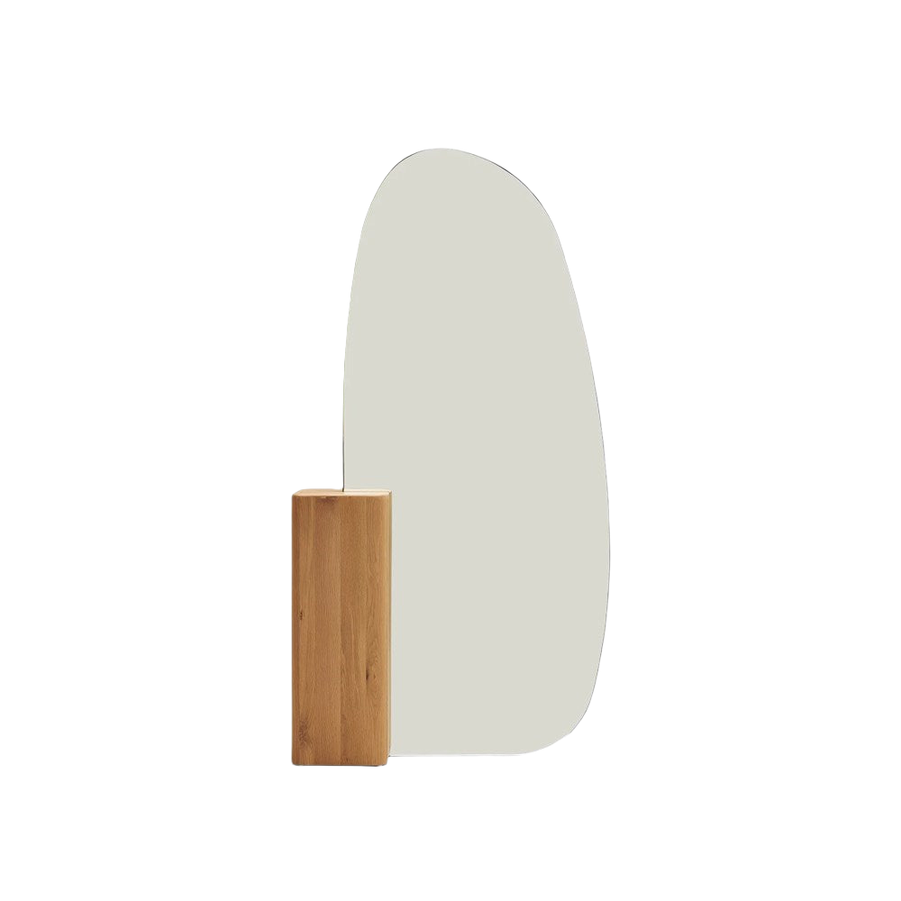 Block Floor Mirror