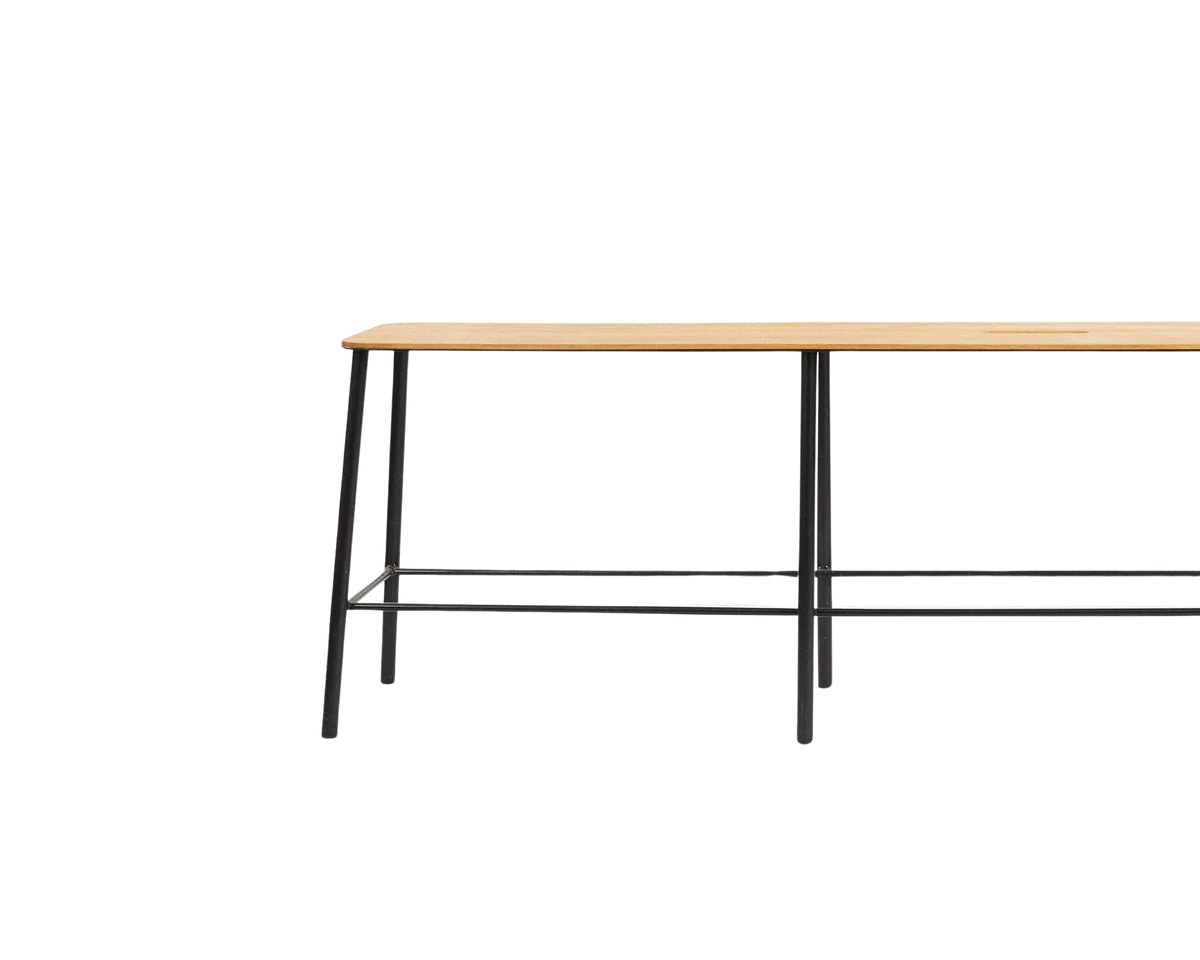 Adam Bench L1600 - Oak / Black