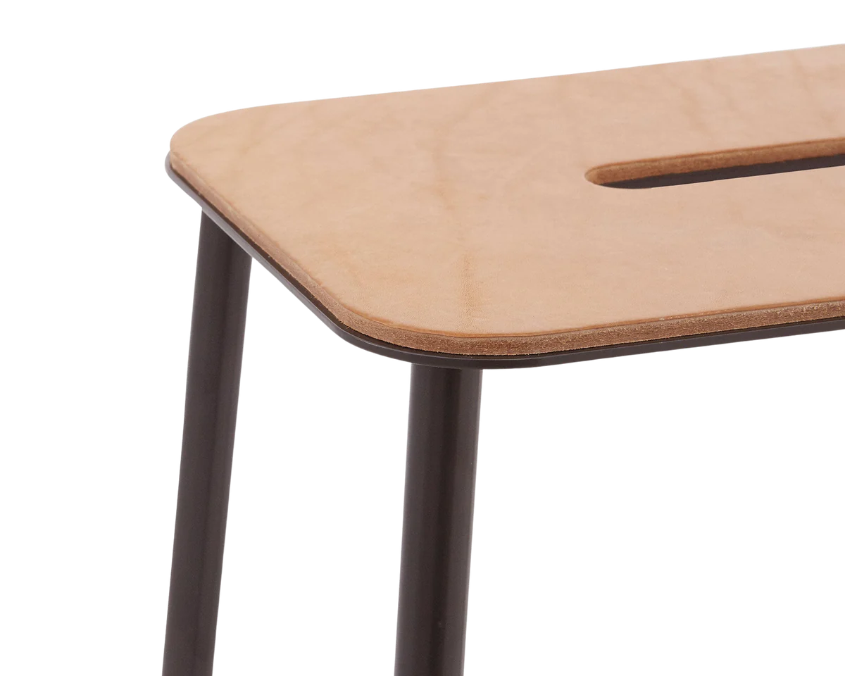 Adam Stool H76 - Leather